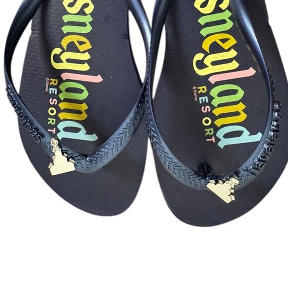 HAVAIANAS Disneyland Parks Resort Flip Flops SZ 6 - Picture 8 of 8